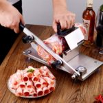 Heavy Duty Stainless Steel Manual Frozen Meat Slicer | Commercial and Home