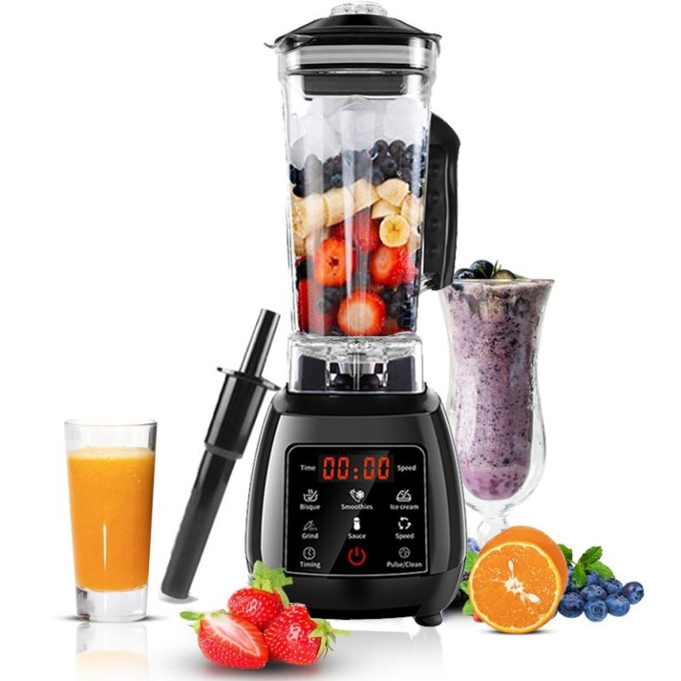 2200W 3HP Heavy Duty Fruit Blender Mixer, Food Processor 70 oz | Commercial & Home | New Touchscreen
