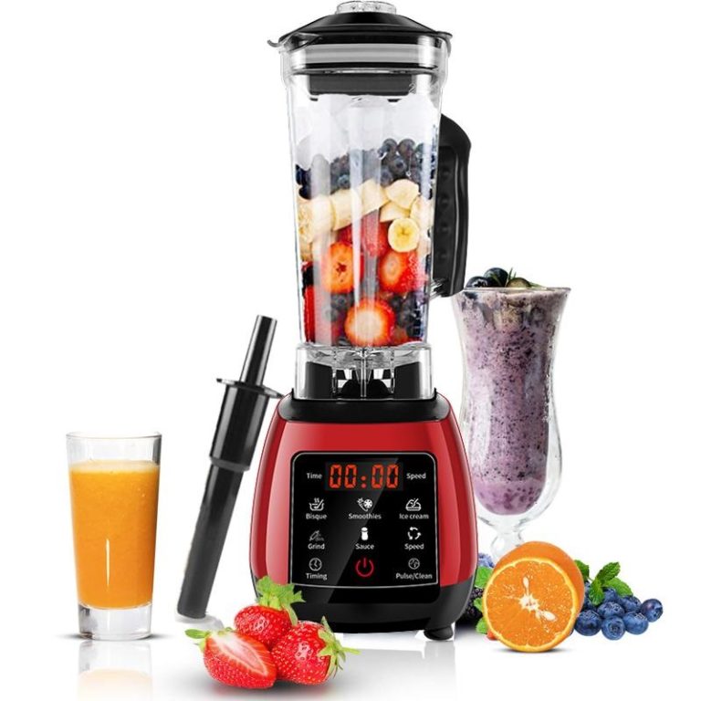 2200W 3HP Heavy Duty Fruit Blender Mixer, Food Processor 70 oz | Commercial & Home | New Touchscreen